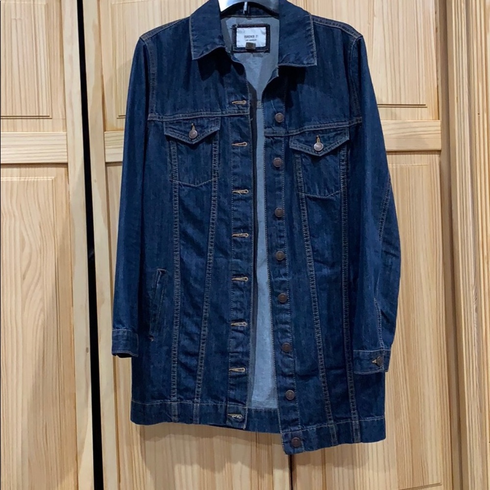Longline Denim Jacket